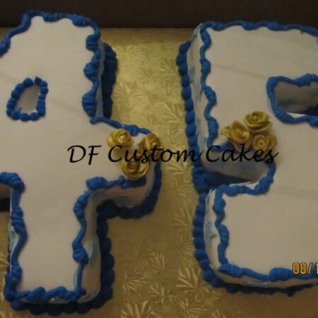 45th birthday vanilla velvet cake