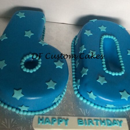 60th birthday cake