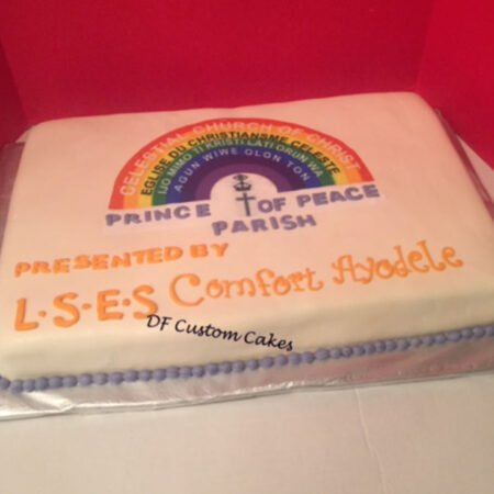 Anniversary celebration cake