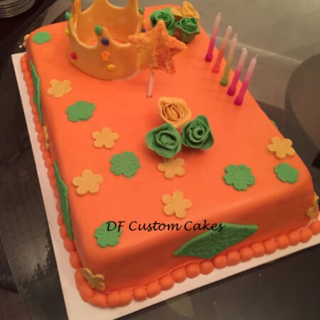 Princess birthday cake